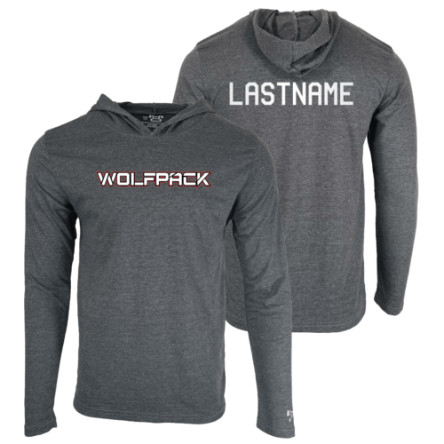 Windham Wolfpack Custom Heat Press Long Sleeve Hoodie T-Shirt