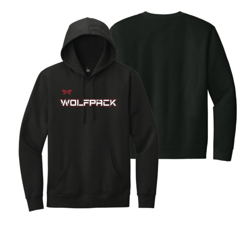 Windham Wolfpack Heat Press Black Hoodie