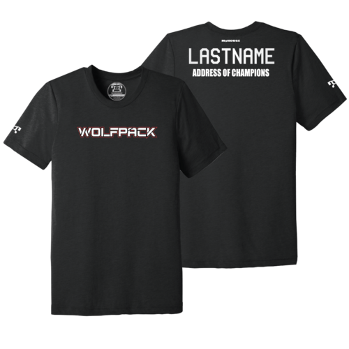 Windham Wolfpack Address Of Champions Heat Press T Shirt