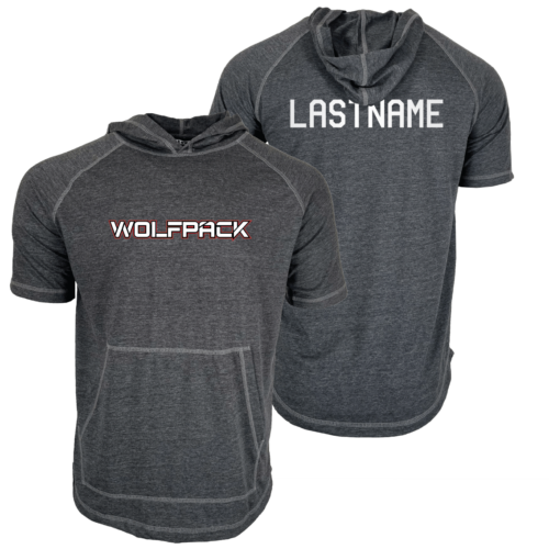 Windham Wolfpack Custom Heat Press Short Sleeve Hoodie T-Shirt