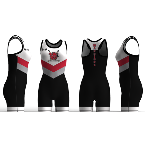 Arctic Warriors WC red chevron Women's Custom Singlet 2025