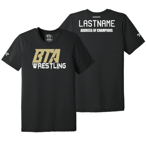 Biddeford Saco Youth Wrestling Address Of Champions Heat Press T Shirt 2025