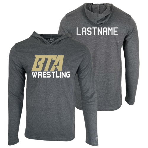 Biddeford Saco Youth Wrestling Custom Heat Press Long Sleeve Hoodie T-Shirt 2025