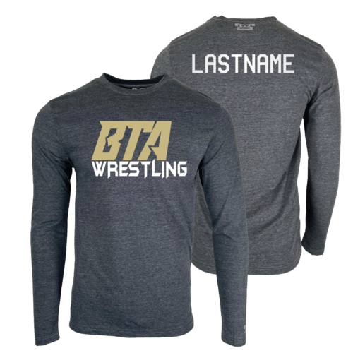 Biddeford Saco Youth Wrestling Custom Heat Press Long Sleeve T-Shirt 2025