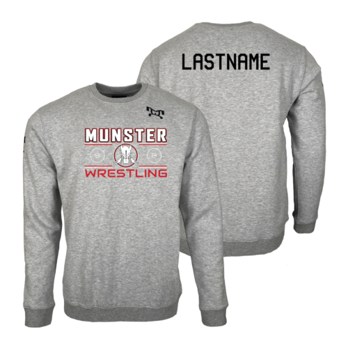 Munster Wrestling MyHOUSE Heat Press Challenger Crewneck