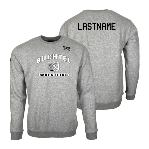 Buchtel Griffin High School MyHOUSE Heat Press Challenger Crewneck