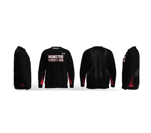 Munster Wrestling Elite Sublimated Crewneck