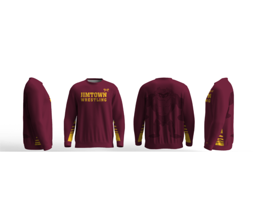 Jimtown Wrestling Elite Sublimated Crewneck