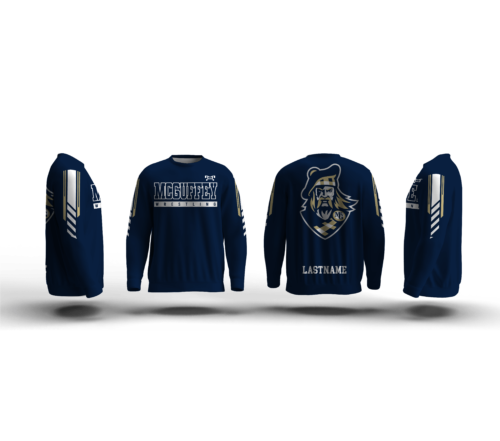 McGuffey Wrestling Elite Sublimated Crewneck