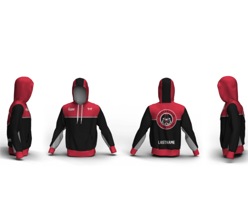 red raiders wrestling club Elite Custom Unisex Sublimated Hoodie