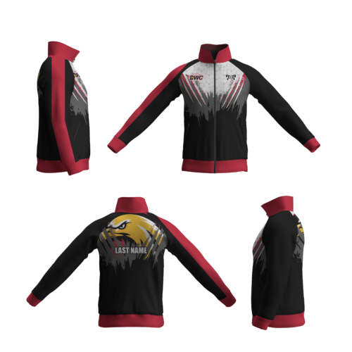 Diablo Wrestling Club Athletic Full Zip Jacket