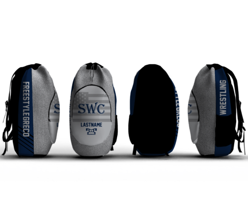 SWC AMERICAN FLAG Sublimated Custom Gear Bag