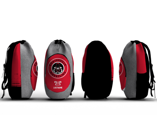 red raiders wrestling club Sublimated Custom Gear Bag