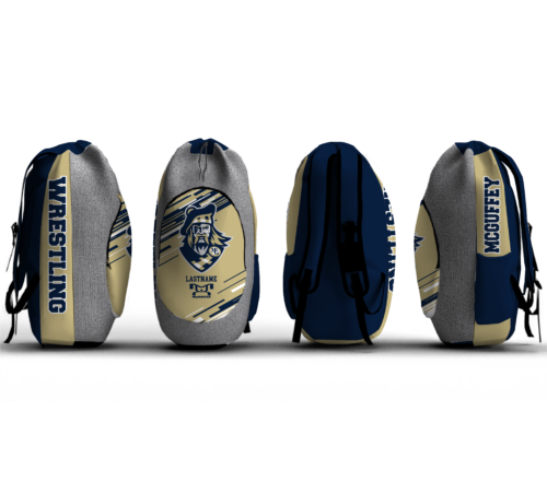 McGuffey Wrestling Sublimated Custom Gear Bag