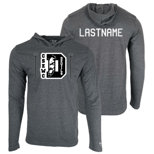 Cambridge Springs Elementary Youth Wrestling Custom Heat Press Long Sleeve Hoodie T-Shirt