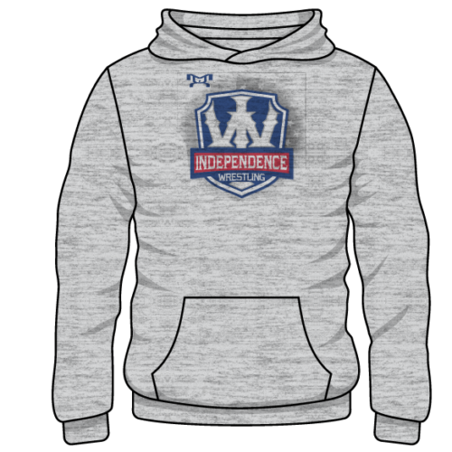 Independence Custom Sublimated Decal Grey Hoodie 2025
