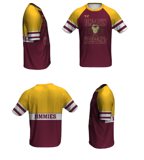 Jimtown Wrestling Loose Short Sleeve Dri-Fit