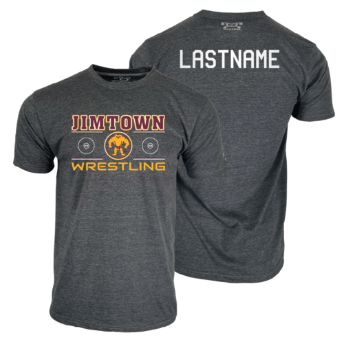 Jimtown Wrestling Custom Heat Press Short Sleeve T-Shirt