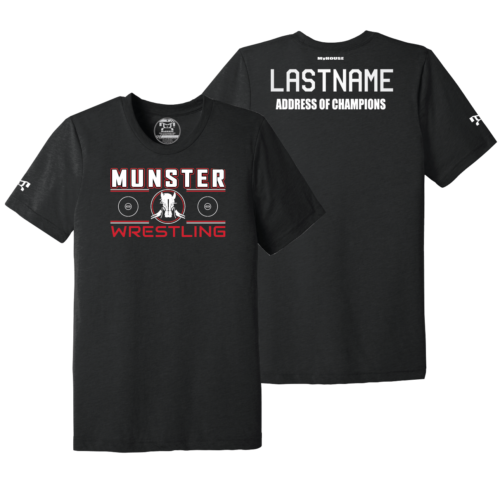 Munster Wrestling Address Of Champions Heat Press T Shirt