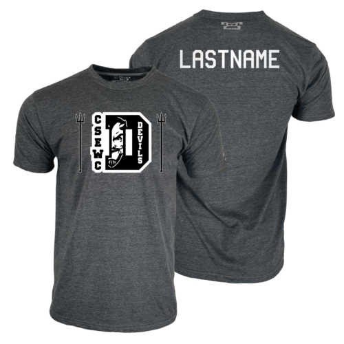 Cambridge Springs Elementary Youth Wrestling Custom Heat Press Short Sleeve T-Shirt