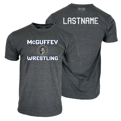 McGuffey Wrestling Custom Heat Press Short Sleeve T-Shirt