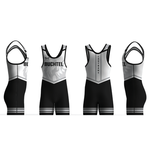 Buchtel Griffin High School WHITE Men's Singlet