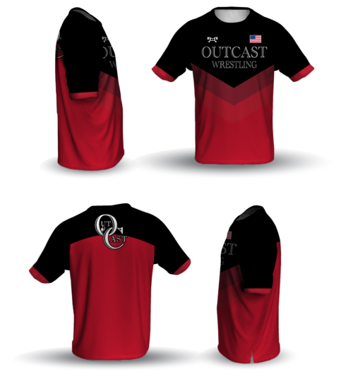 Outcast Wrestling Club Loose Short Sleeve Dri-Fit