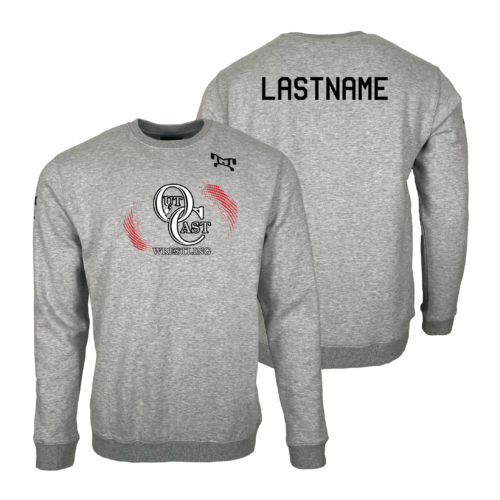 Outcast Wrestling Club MyHOUSE Heat Press Challenger Crewneck