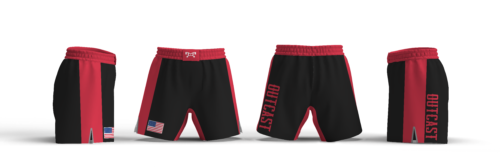 Outcast Wrestling Club Women's 6" Fight Short