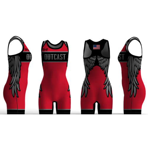 Outcast Wrestling Club Women's Custom Singlet