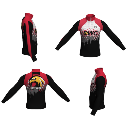 Diablo Wrestling Club Men's Light-Weight Custom Quarter Zip