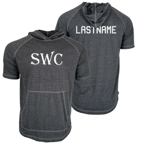SWC Custom Heat Press Short Sleeve Hoodie T-Shirt