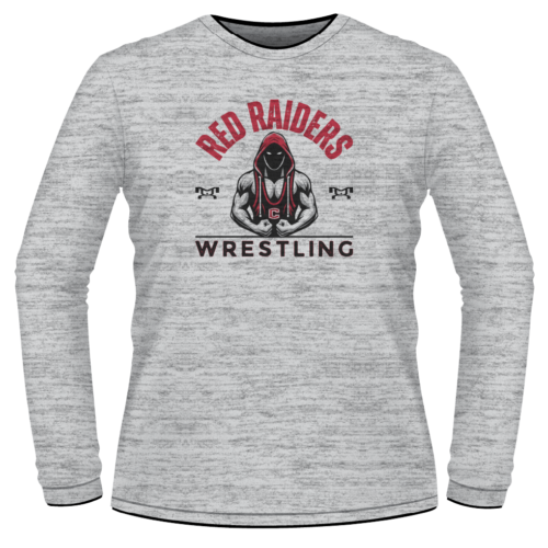 red raiders wrestling club Custom Sublimated Decal Long Sleeve