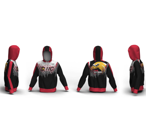 Diablo Wrestling Club Custom Unisex Sublimated Hoodie