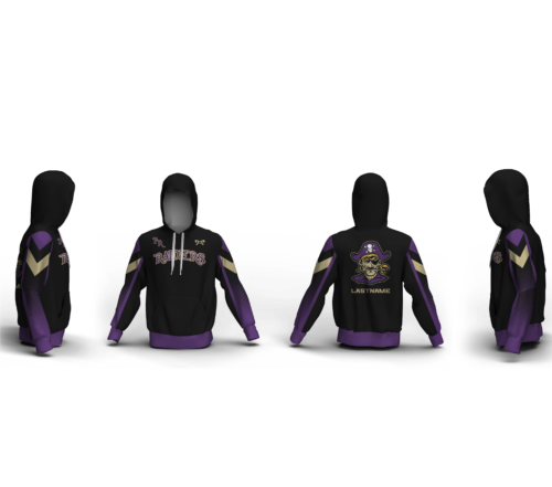 Two Rivers Wrestling Custom Unisex Sublimated Hoodie