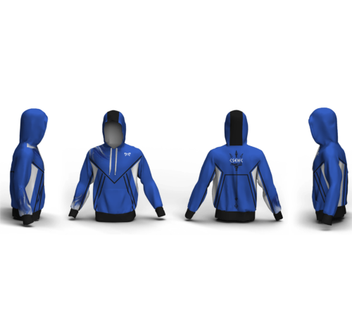 Cambridge Springs Elementary Youth Wrestling Custom Unisex Sublimated Hoodie