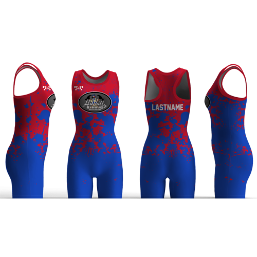 Hillbilly Hammers Blue Women's Custom Singlet