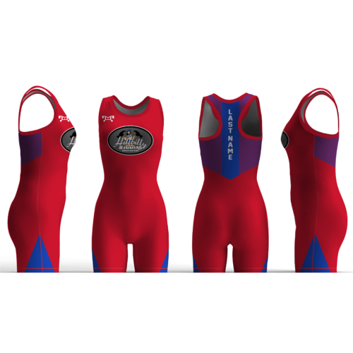 Hillbilly Hammers Red Women's Custom Singlet