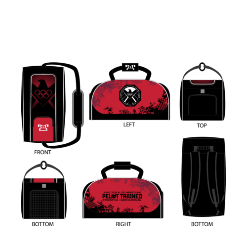X-Factor Elite Wrestling Conversion Duffel Bag/Backpack