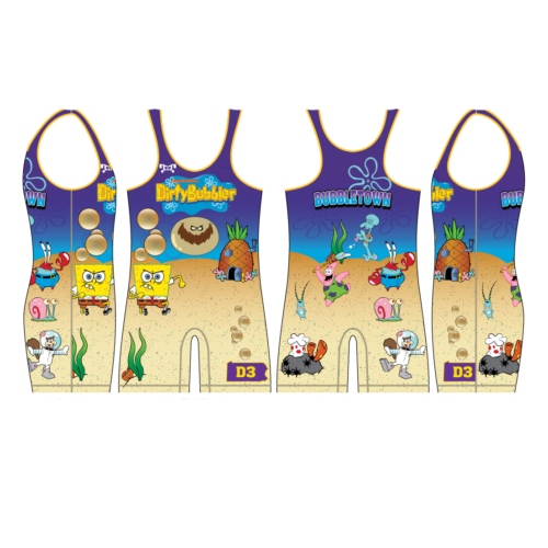 BUBBLETOWN MAT CLUB Men's Singlet