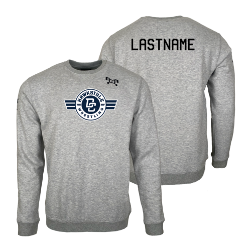 Hawkstyle Wrestling Club MyHOUSE Heat Press Challenger Crewneck