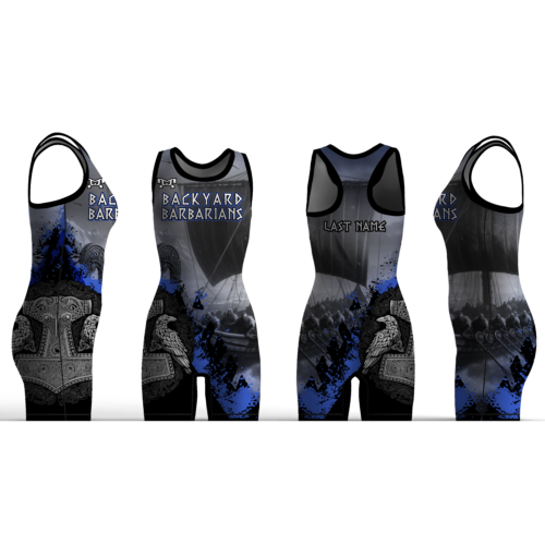 Backyard Barbarians Women's Custom Singlet