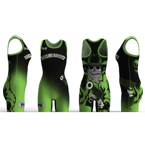 Dueling Bandits Green Women's Singlet 2025