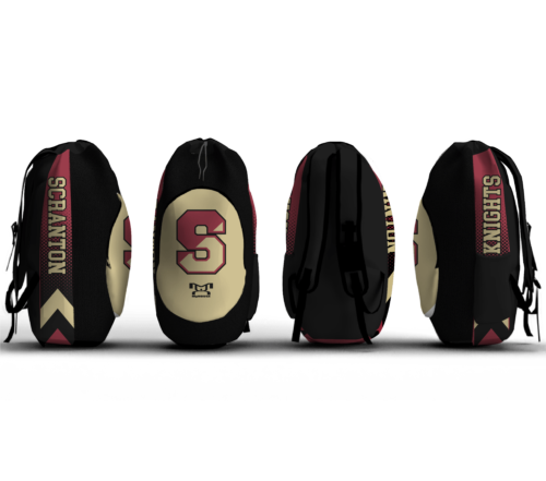 Scranton Wrestling Sublimated Custom Gear Bag