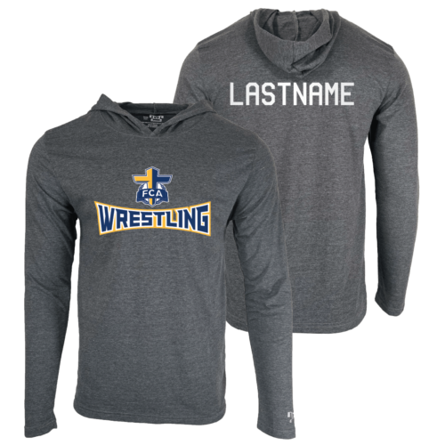 Fellowship of Christian Athletes  Custom Heat Press Long Sleeve Hoodie T-Shirt