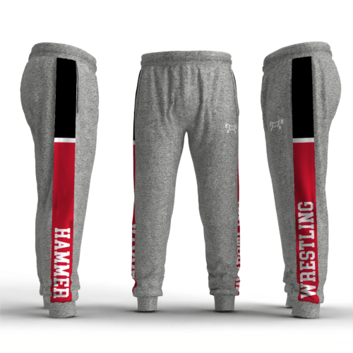 Hammer Wrestling Club- NY Box Stripe Slim Cut Joggers