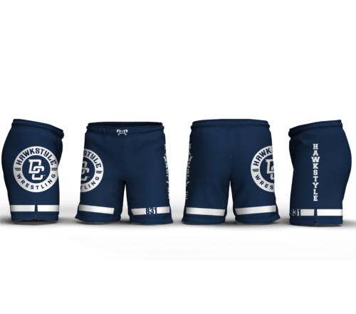 Hawkstyle Wrestling Club Men's 9" Fight Short