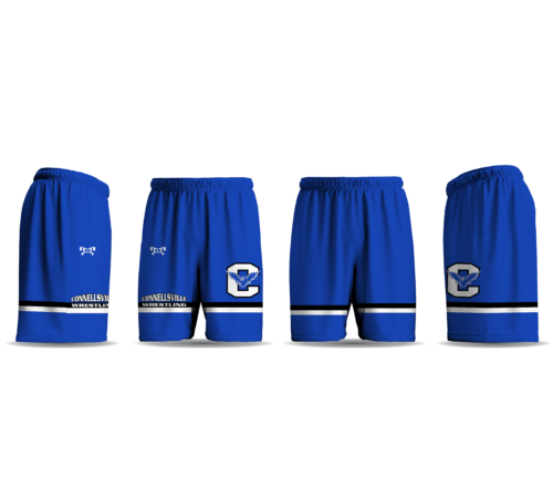 Connellsville Wrestling pa Athletic Mesh Short