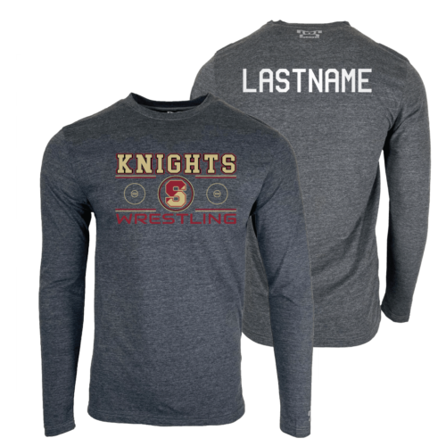 Scranton Wrestling Custom Heat Press Long Sleeve T-Shirt