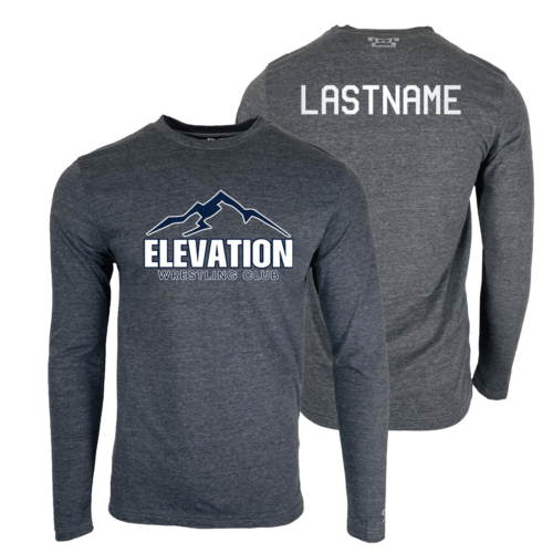 Elevation Wrestling Club Custom Heat Press Long Sleeve T-Shirt